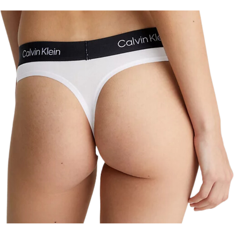 Modern Thong - Calvin Klein - 100 WHITE - Unterhose Women