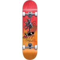 Mini Mutt Premium 7,375 - Almost - RED - Complete Skateboard