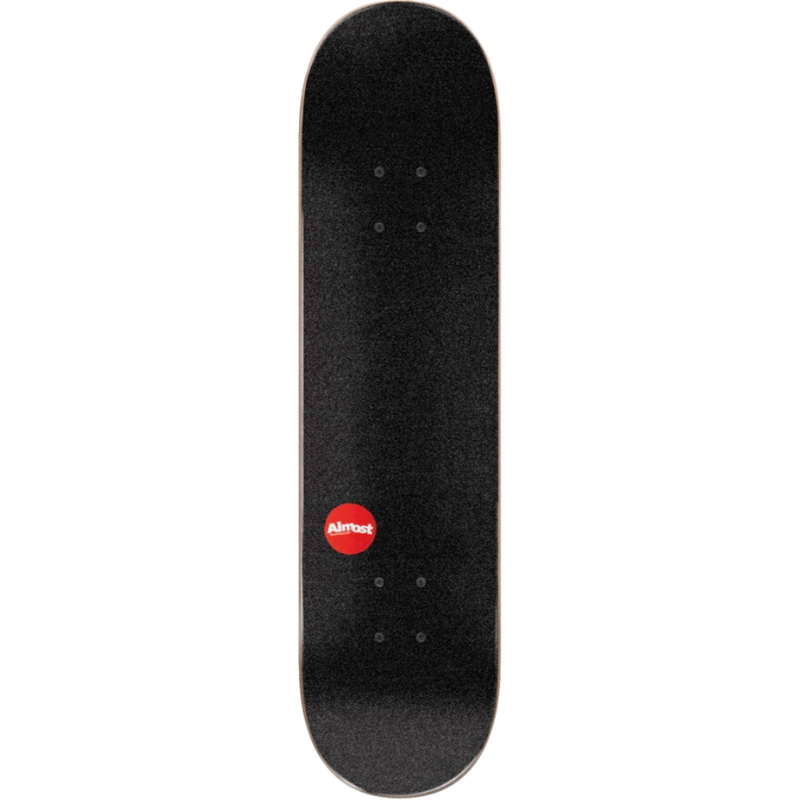 Mini Mutt Premium 7,375 - Almost - RED - Complete Skateboard