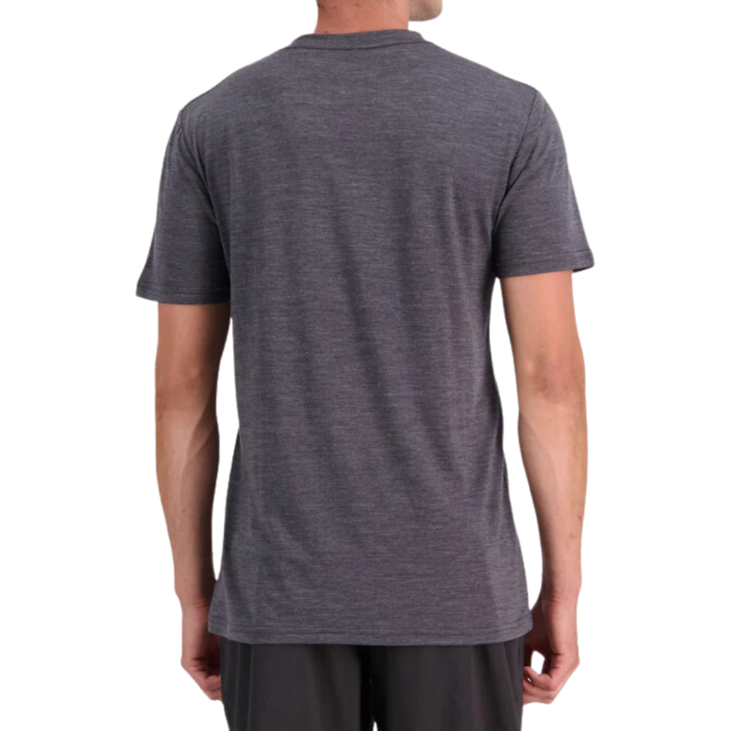 Zephyr Merino Cool T-Shirt - Mons Royale - SMOKE - Funktions-Shirt Kurzarm