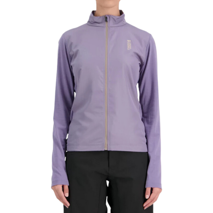 Redwood Wind Jersey - Mons Royale - THISTLE - Outdoorjacke