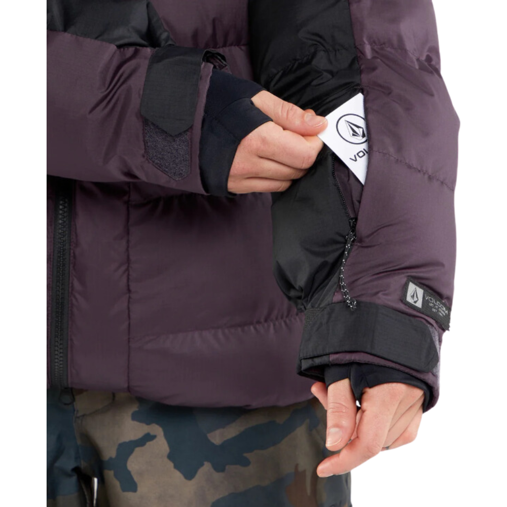 Puffleup Jacket - Volcom - BLACKBERRY - Snowboard-Jacke