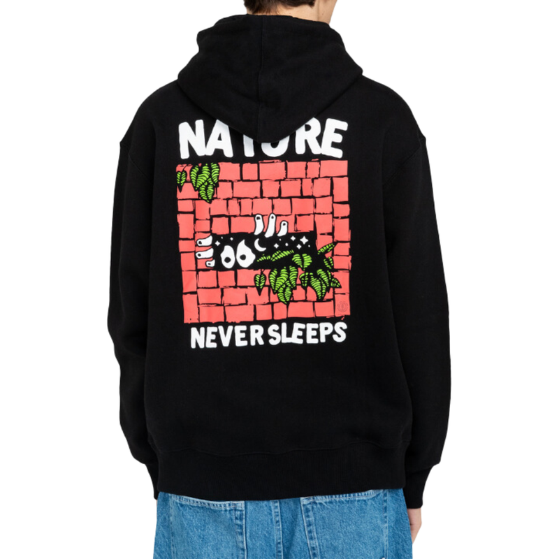 Never Hood - Element - FLINT BLACK - Hoodie