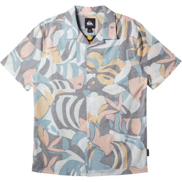 Beach Club Casual SS - Quiksilver - LARKSPUR BEACH CLUB - Kurzarmhemd