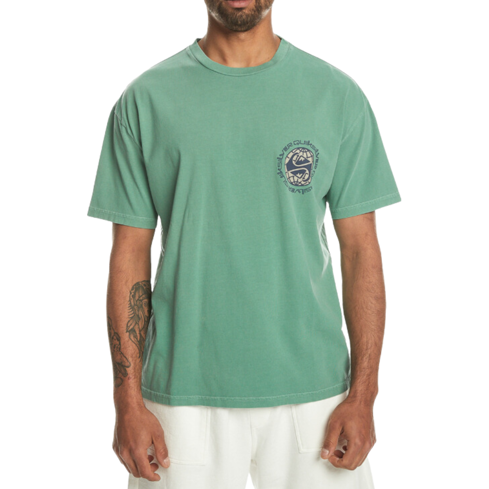 A Chance SS - Quiksilver - FROSTY SPRUCE - T-Shirt