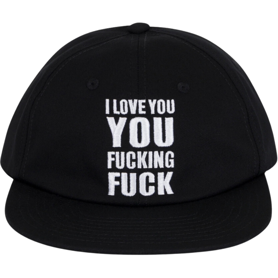 ILY Fuckin Fuck Strapback - Rip N Dip - BLACK - Snapback Cap