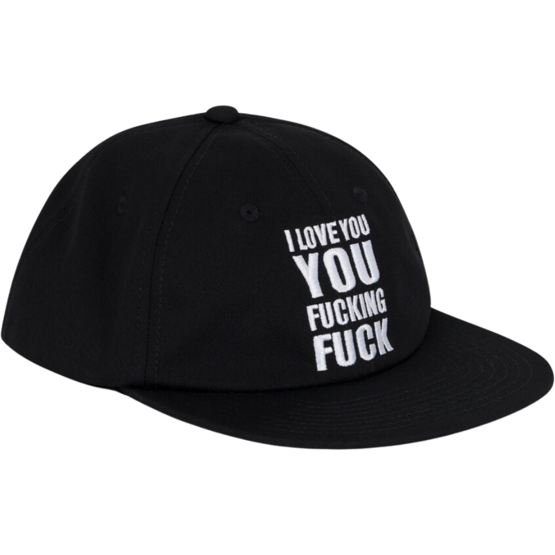 ILY Fuckin Fuck Strapback - Rip N Dip - BLACK - Snapback Cap