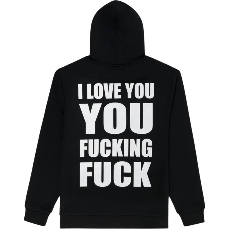 ILY Fuckin Fuck Hood - Rip N Dip - BLACK - Hoodie