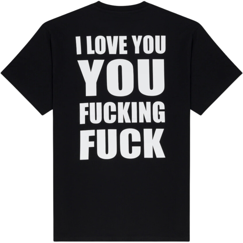 ILY Fuckin Fuck Tee - Rip N Dip - BLACK - T-Shirt