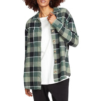 Oversize Me Longsleeve - Volcom - dark pine