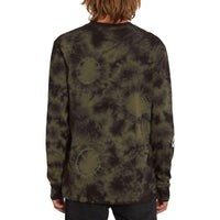 Iconic Stone Dye Longsleeve - Volcom - Military