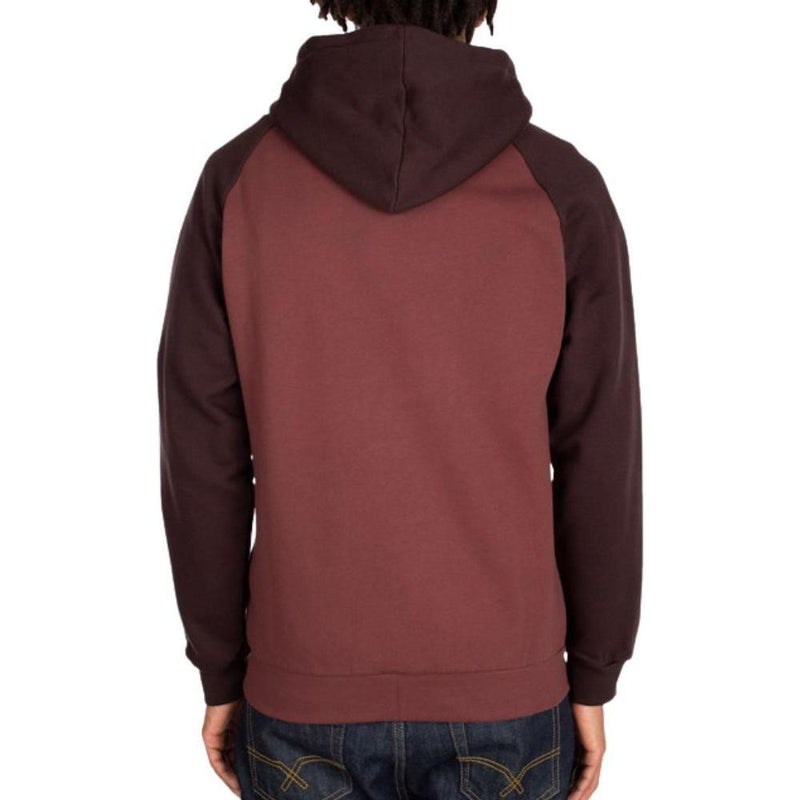 De College 2 Zip-Hoodie - Iriedaily - dark rum