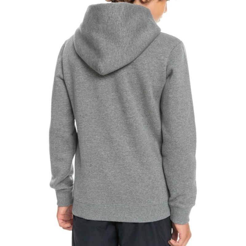 Big Logo Snow Youth Hoodie - Quiksilver - heather grey