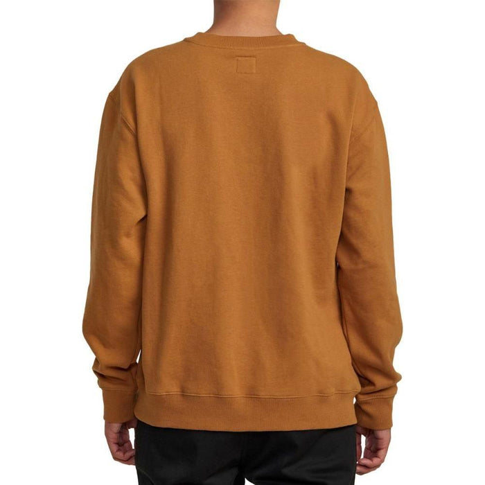 Day Shift Fleece Cre - RVCA - Camel