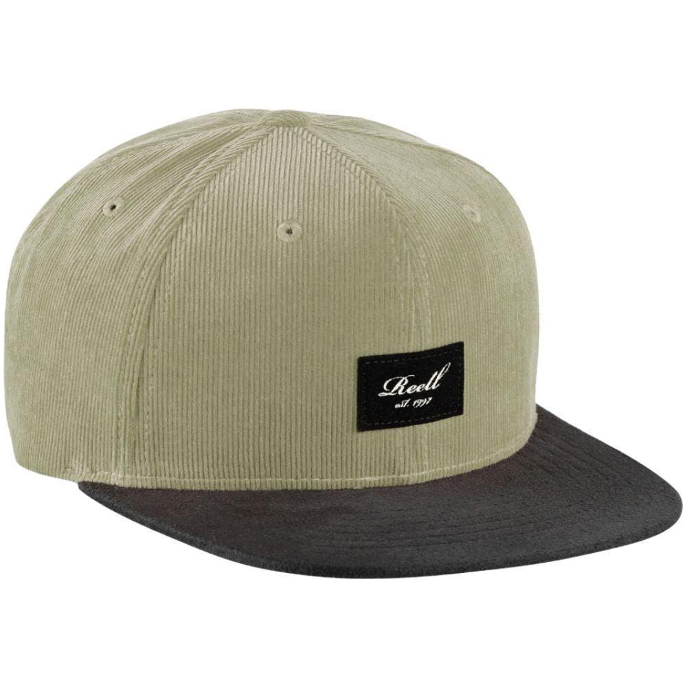 Suede Cap - Reell - Grey Green Ribcord