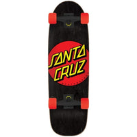 Classic Dot - Santa Cruz - Black - Complete Cruiser