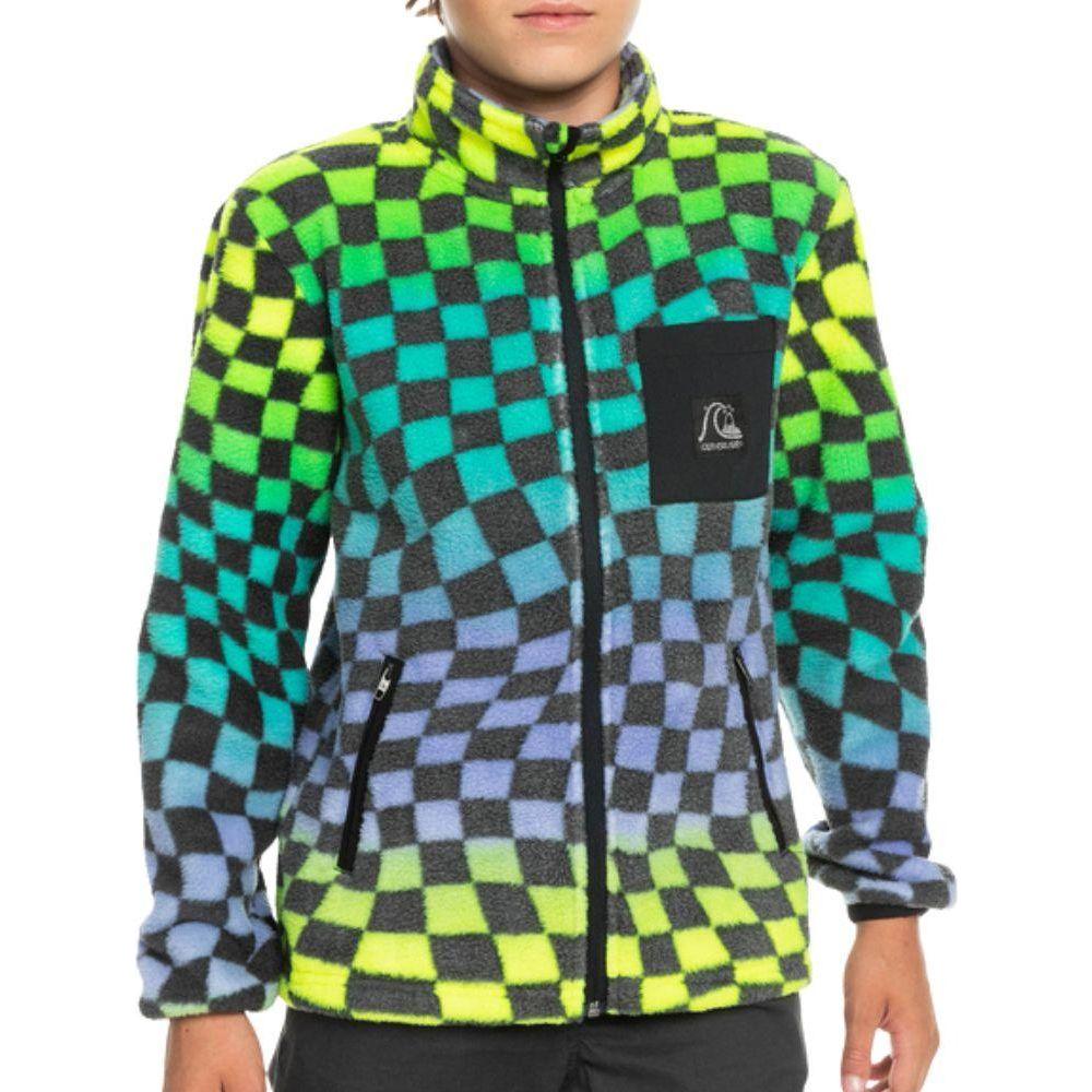 Clean Coasts Zip - Quiksilver - Pool Green