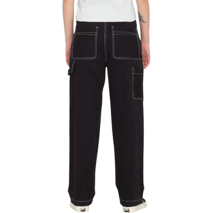 Stone Kraft Pant - Volcom - Black - Straight Fit Pant