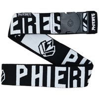 Textile Belt Dadsphelt Elastic Belt | Black White