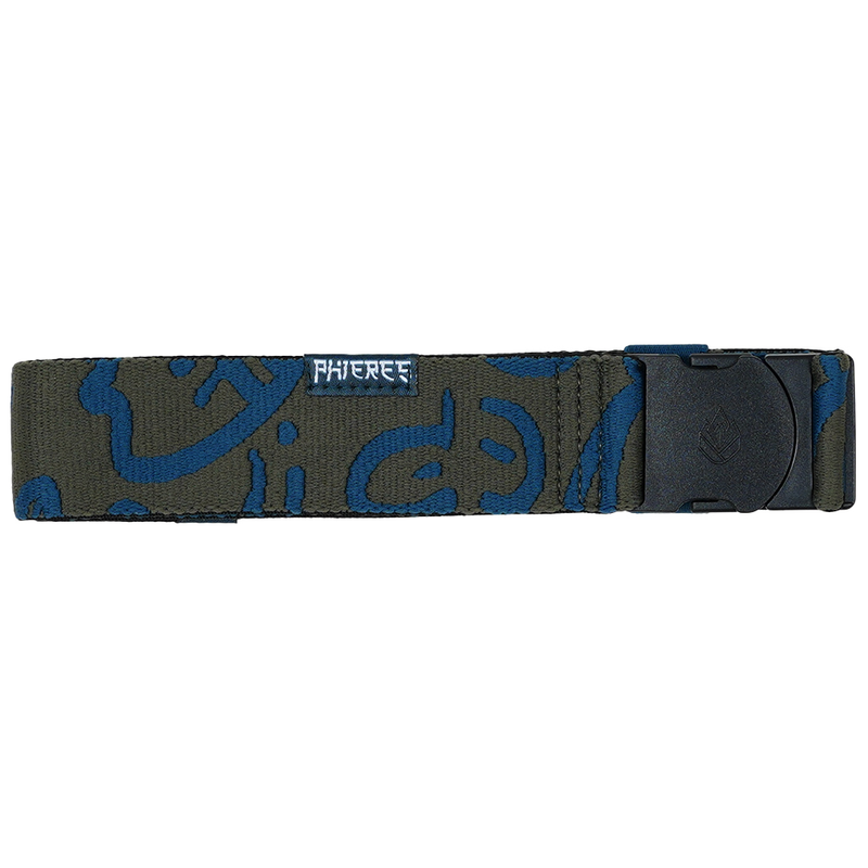 Textile Belt Dadsphelt Elastic Belt | Earth Bird Pattern