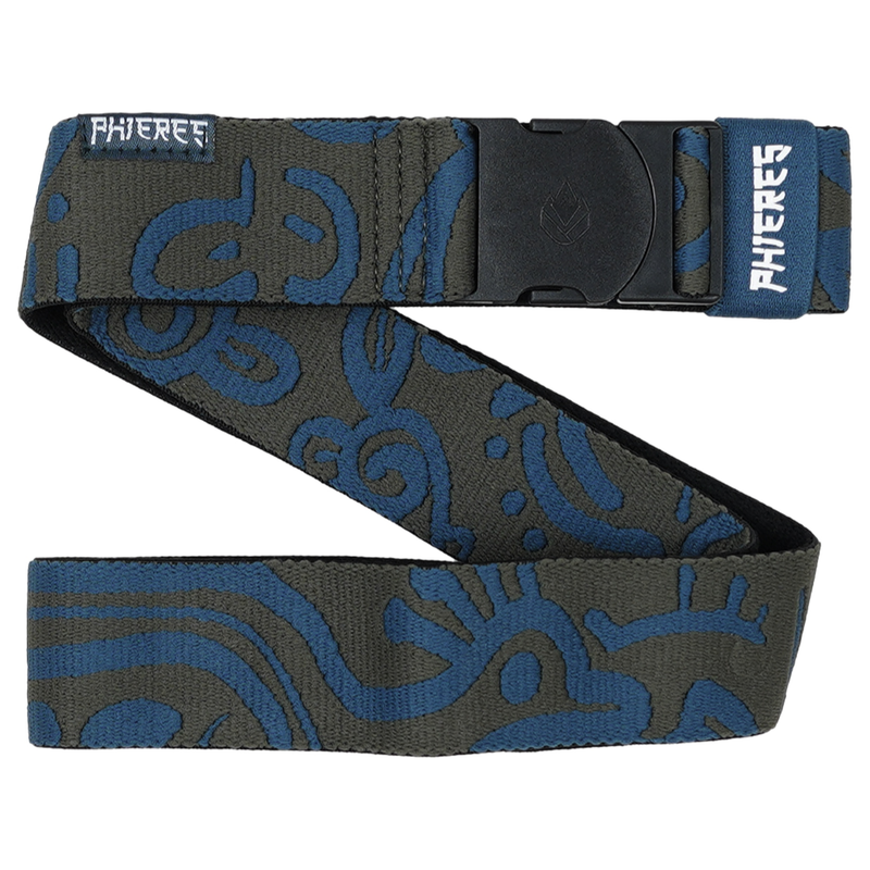 Textile Belt Dadsphelt Elastic Belt | Earth Bird Pattern