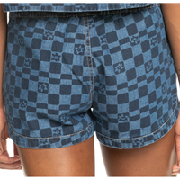 New Impossible Printed MID - Roxy - Mood Indigo SOL Power - Short