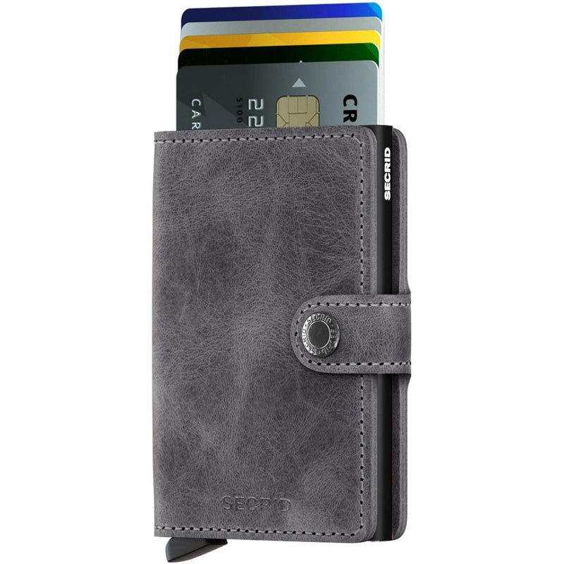 Secrid - Miniwallet - Vintage Grey Black - Geldtasche