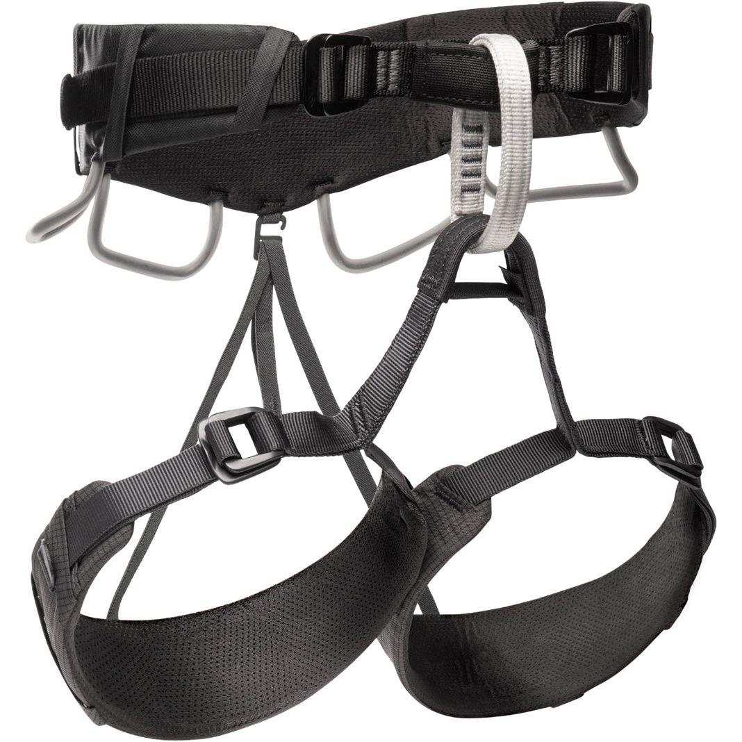 MOMENTUM 4S HARNESS - Black Diamond - Anthracite - Mehr Accessoires