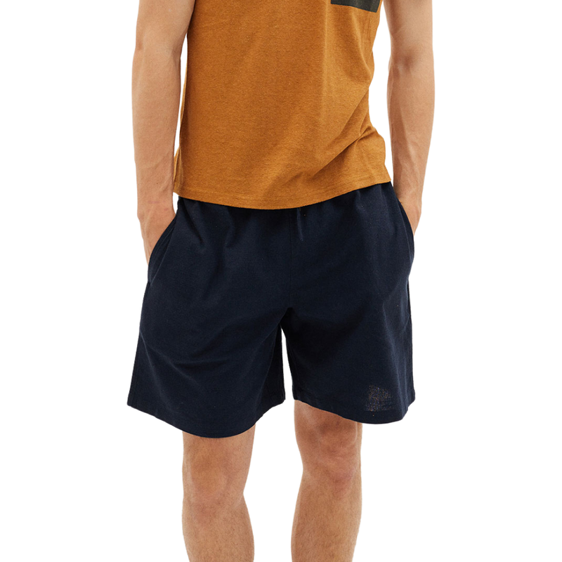 Navy Henry Shorts-Thinking Mu-Navy-Shorts