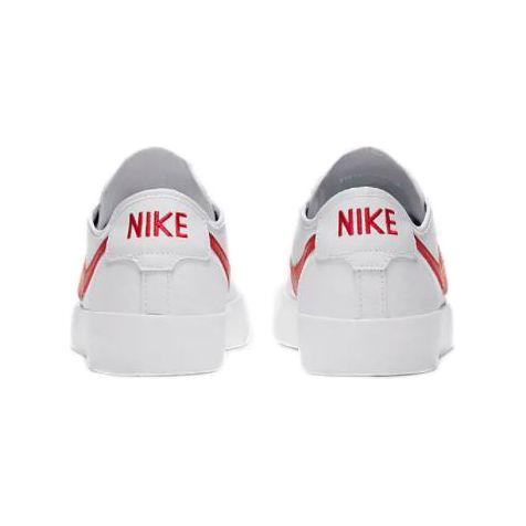 Nike - Nike SB Blazer Court - WHITE/UNIVERSITY RED - Schuhe - Sneakers - Low - Sneaker