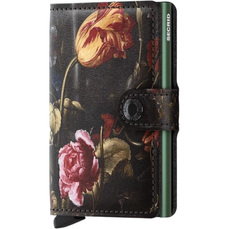 SECRID MINIWALLET -  ART FLOWERS - WALLET