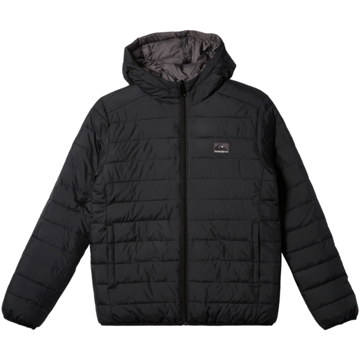 QUIKSILVER Kinder Jacke - SCALY REVERSIBLE - BLACK - Jacke