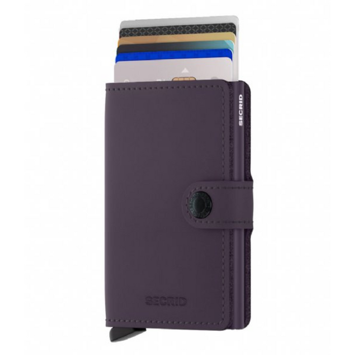 SECRID MINIWALLET - MATTE DARK PURPLE - WALLET