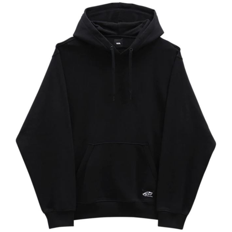 VANS SKATE CLASSICS PATCH PO HERREN HOODIE - BLACK - HERREN HOODIE 