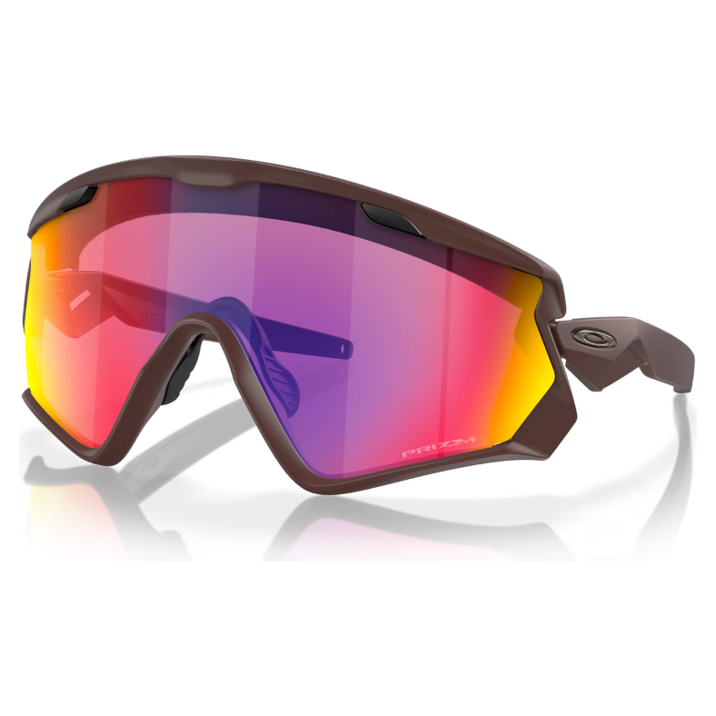 OAKLEY UNISEX SONNENRBRILLE - Wind Jacket 2.0 - Matte Grenache - Prizm Road - UNISEX SONNENBRILLE