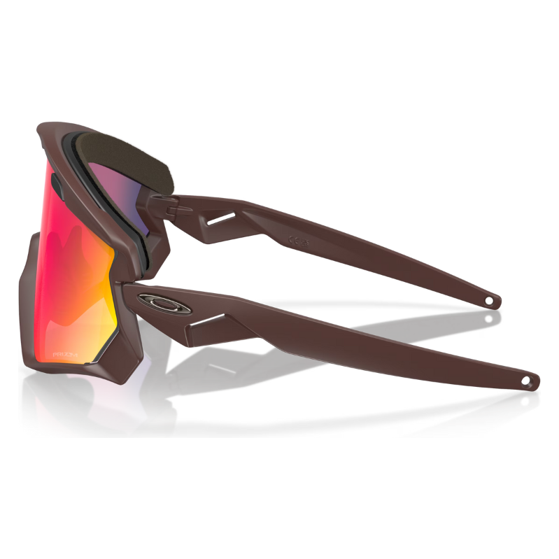 OAKLEY UNISEX SONNENRBRILLE - Wind Jacket 2.0 - Matte Grenache - Prizm Road - UNISEX SONNENBRILLE