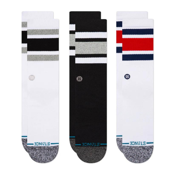 THE BOYD 3 PACK - STANCE - CREAM - SOCKEN 