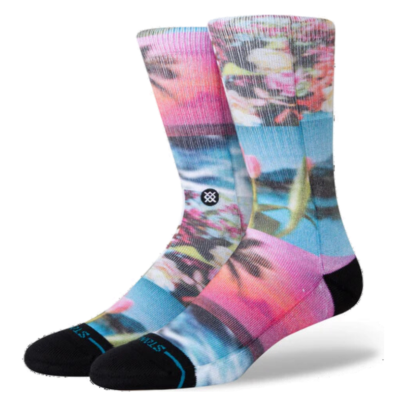 TAKE A PICTURE CREW - STANCE - FLORAL - SOCKEN