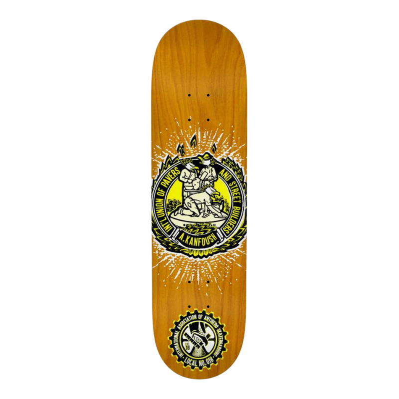 Loc.18 Union Kanfoush Deck 8.38 - ANTI HERO - 8.3, Kanfoush - SKATEBOARD