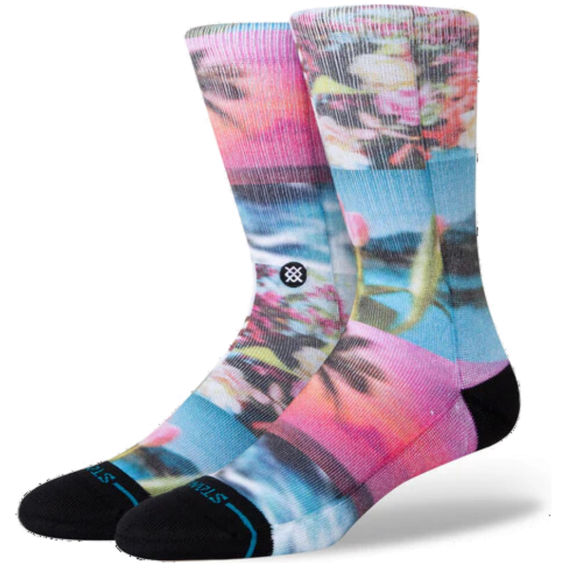 TAKE A PICTURE CREW - STANCE - FLORAL - SOCKEN