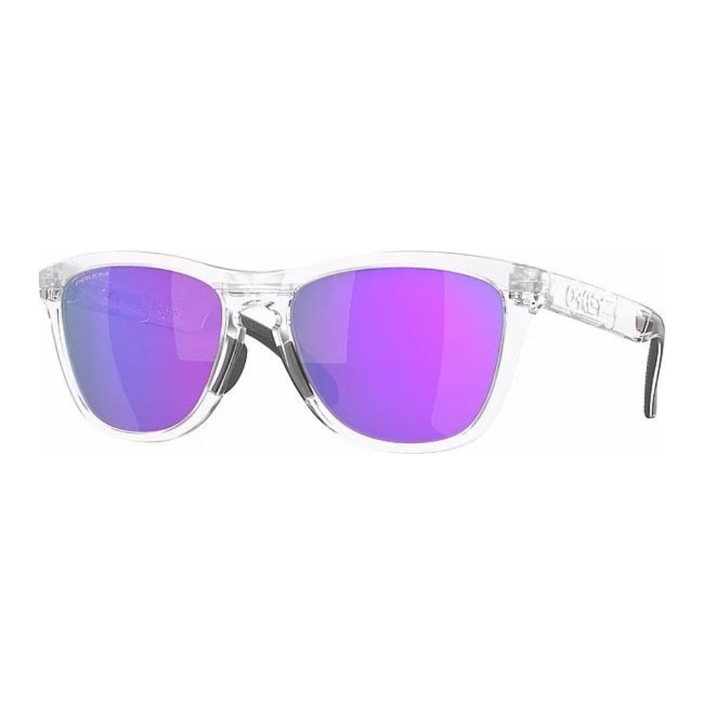 Oakley - Frogskins Range - Matte Clear - Prizm Violet - Sonnenbrille 