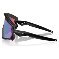 OAKLEY UNISEX SONNENBRILLEN - WIND JACKET 2.0 - Matte Black - PRIZM ROAD JADE - UNISEX SONNENBRILLE 