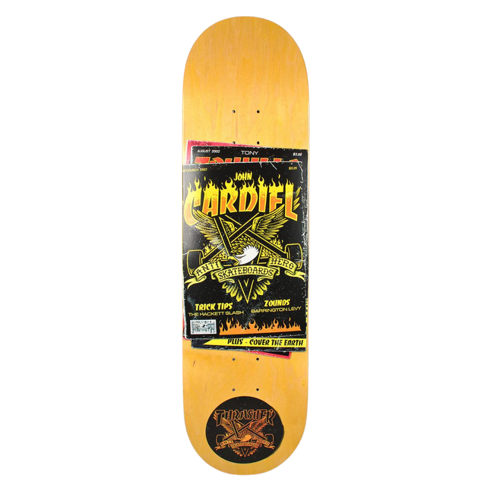 Cardielthrasher Collab - ANTIN HERO - 8.6, Thrasher - SKATEBOARD 