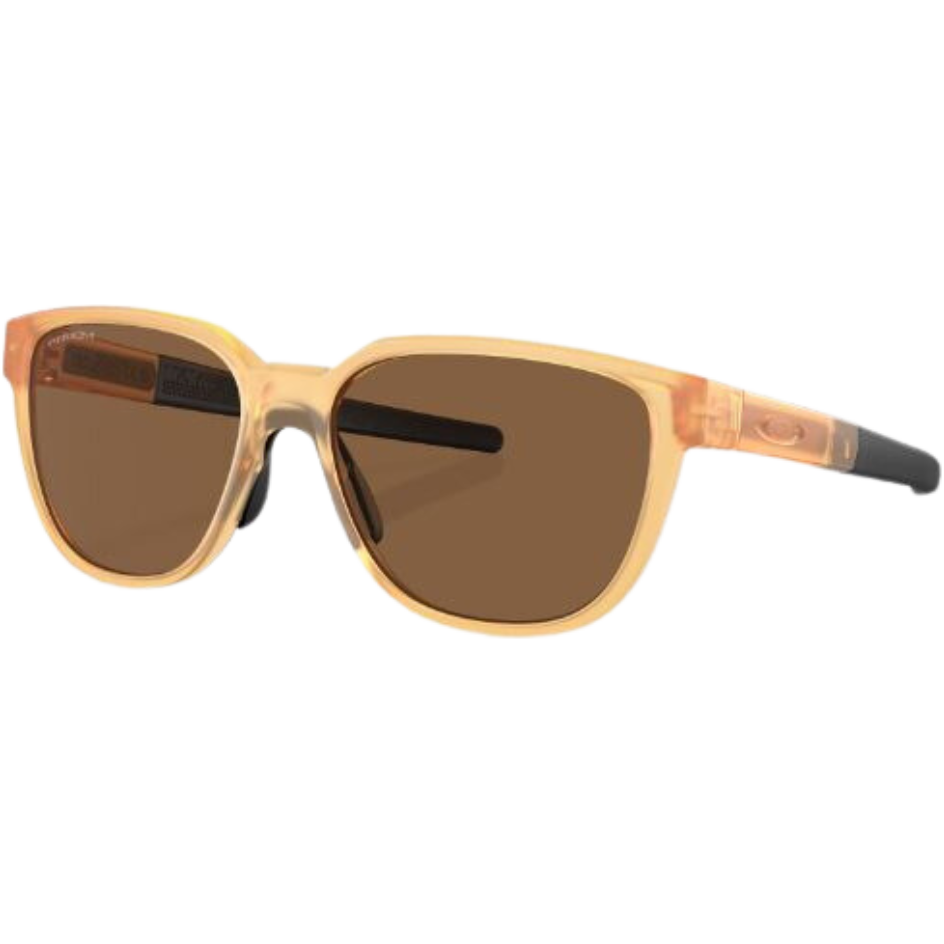 Oakley Unisex Sonnenbrille Actuator Re-Discover Collection - Matte Transparent Lite Curry - Prizm Bronze - Unisex Sonenbrille 