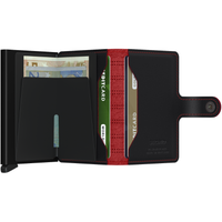 Secrid Miniwallet - Fuel Perforated - black red - Wallet