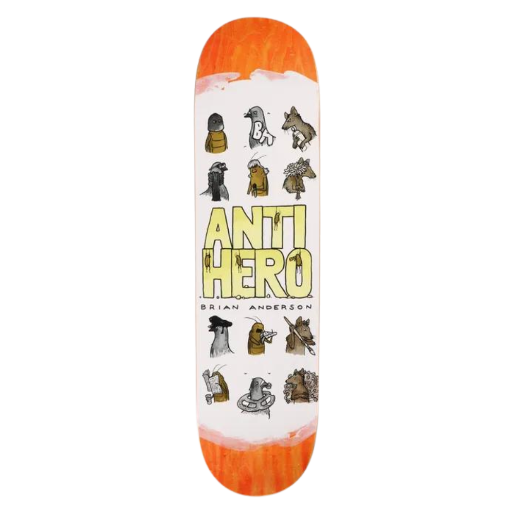 Usual Susp. Anderson Deck 8.75 - ANTI HERO - No Color, 8.7 - SKATEBOARD 