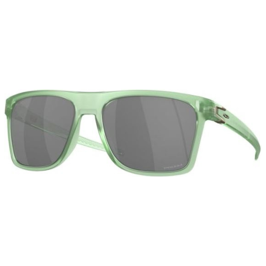 OAKLEY LEFFINGWELL Unisex Sonnenbrille - Matte Trans Jade - Prizm Black - Unisex Sonnenbrille 