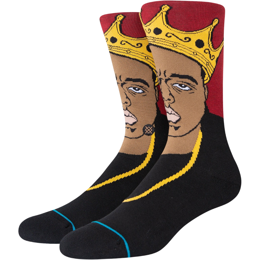 BIGGIE RESURRECTED - STANCE - BLACK - SOCKEN 