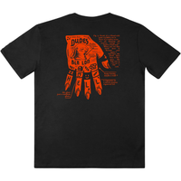 Dead Hand Herren T-Shirt - The Dudes - Black - Herren T-Shirt 