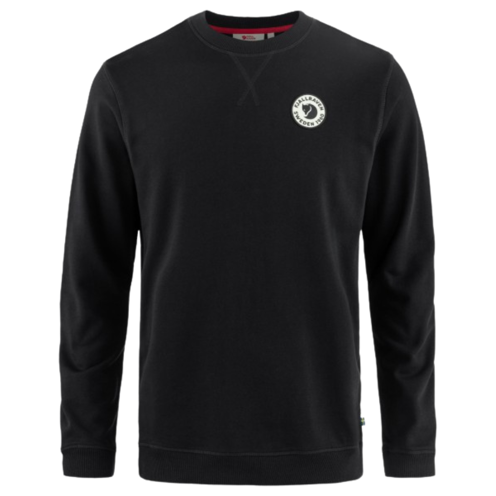 1960 Logo Badge Sweater M - Fjällräven - Black - Sweater 